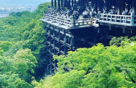 清水寺へ